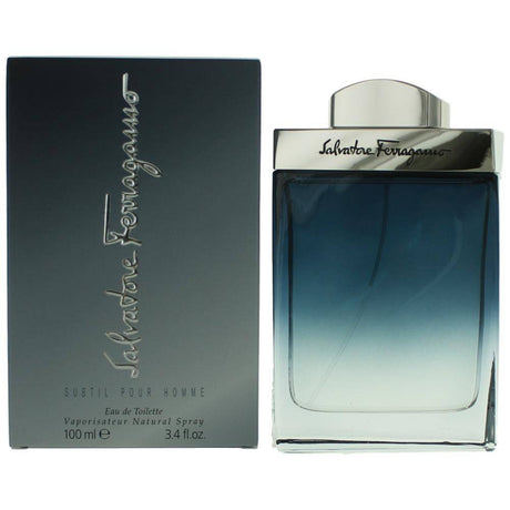 Subtil by Salvatore Ferragamo, 3.4 oz EDT Spray for Men - OleBella