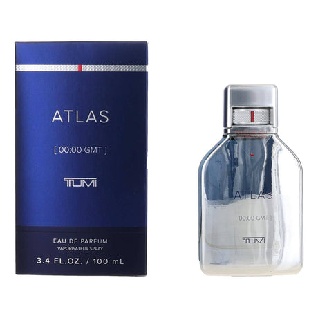 Atlas [00:00 GMT] by Tumi, 3.4 oz EDP Spray for Men - OleBella