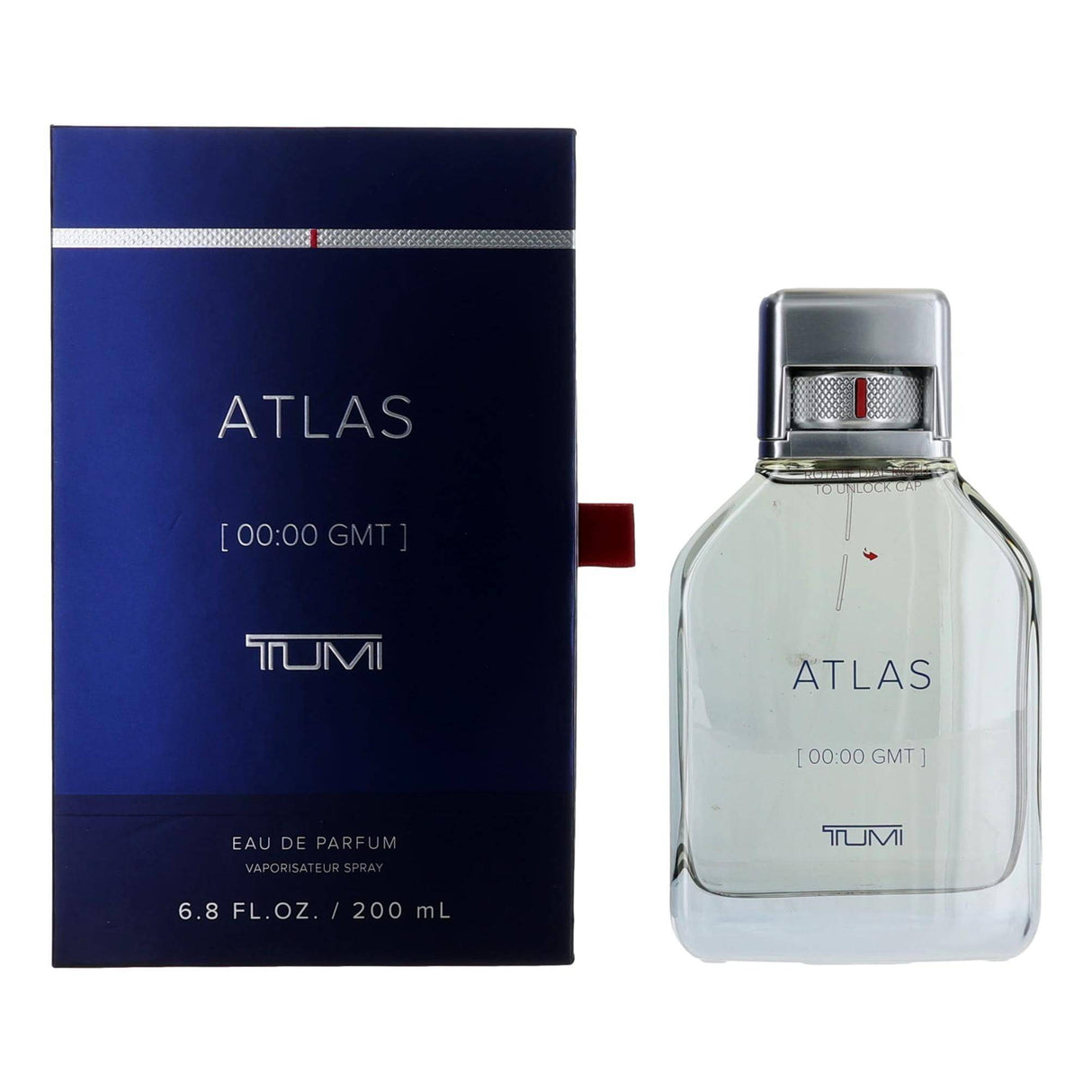 Atlas [00:00 GMT] by Tumi, 6.8 oz EDP Spray for Men - OleBella