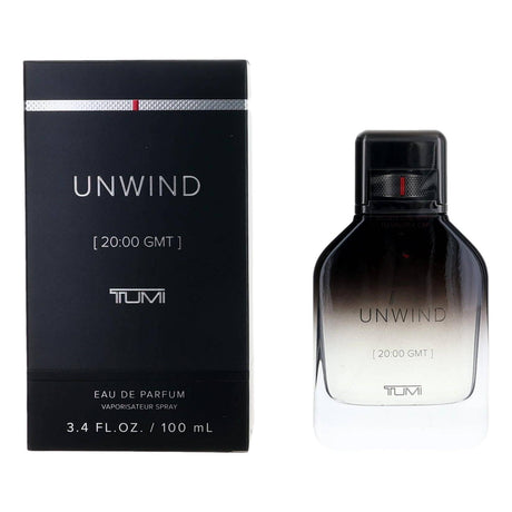 Unwind [20:00 GMT] by Tumi, 3.4 oz EDP Spray for Men - OleBella