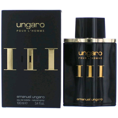 Ungaro Pour L'Homme III by Ungaro, 3.4 oz EDT Spray for Men - OleBella