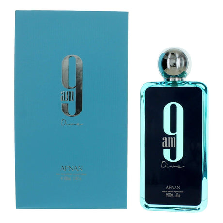 9AM Dive by Afnan, 3.4 oz EDP Spray for Unisex - OleBella