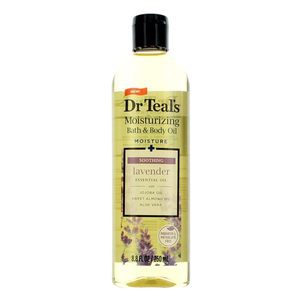 Soothing Lavender Essential Oil, 8.8oz Moisturizing Bath & Body Oil - OleBella