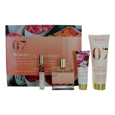 Flower Stand by Memoire Archives, 4 Piece Gift Set for Unisex - OleBella