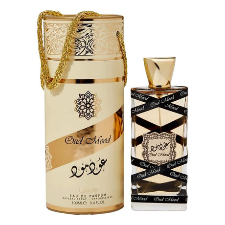 Oud Mood by Lattafa, 3.4 oz EDP Spray for Unisex - OleBella