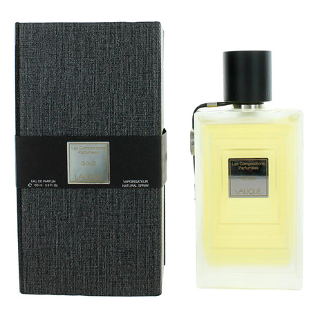 Lalique Les Compositions Parfumees Gold by Lalique, 3.3oz EDP Spray for Unisex - OleBella
