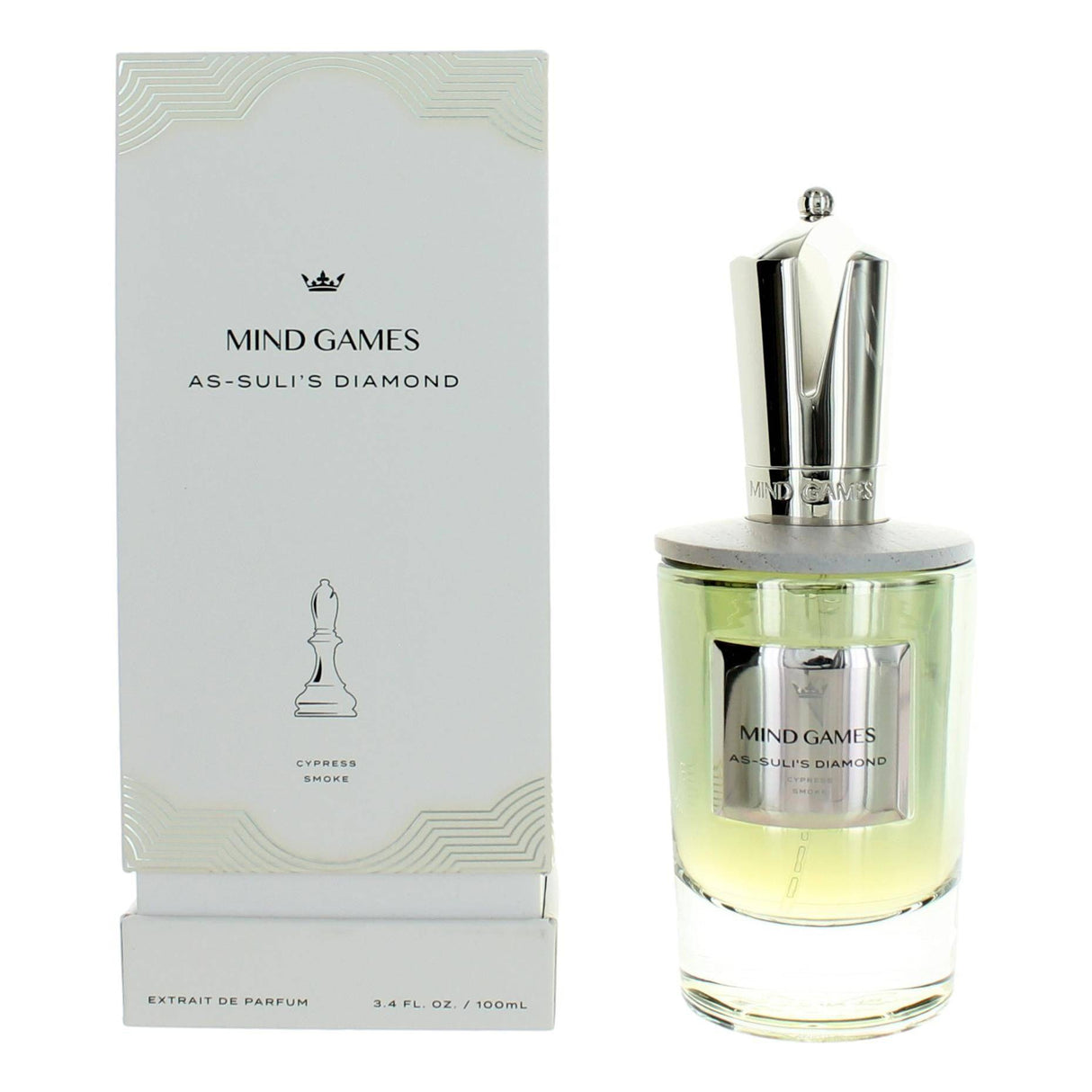 As-Suli's Diamond by Mind Games, 3.4 oz Extrait De Parfum for Unisex - OleBella