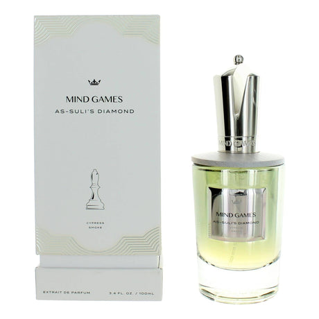 As-Suli's Diamond by Mind Games, 3.4 oz Extrait De Parfum for Unisex - OleBella