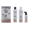 Nioxin 3D Care System Kit 3 - For Colored Hair Light Thinning Balanced Moisture - OleBella