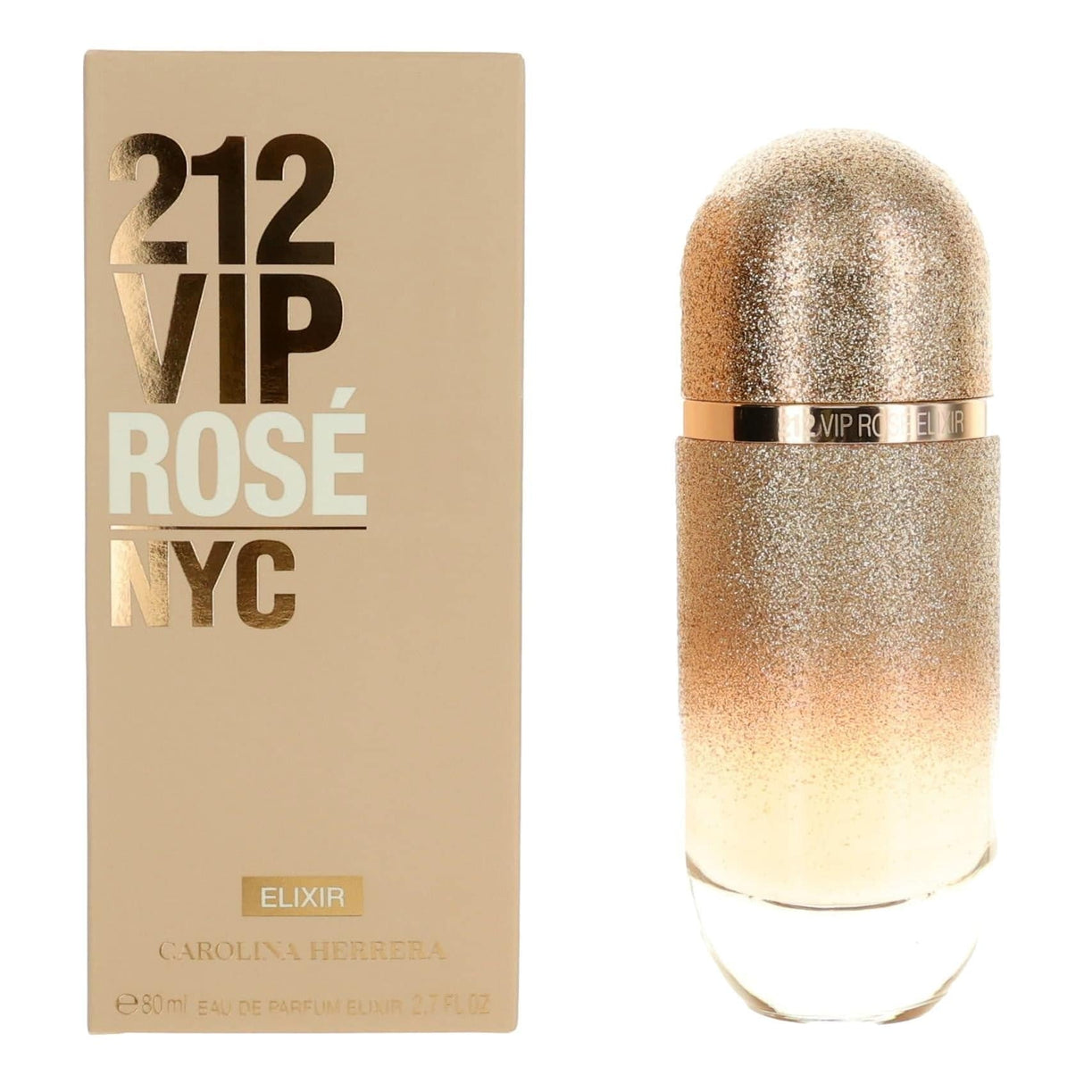 212 VIP Rose Elixir by Carolina Herrera, 2.7 oz EDP Elixir Spray women - OleBella