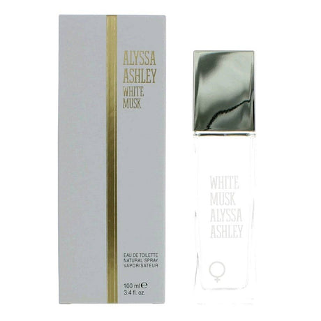 White Musk by Alyssa Ashley, 3.4 oz EDT Spray for Women - OleBella