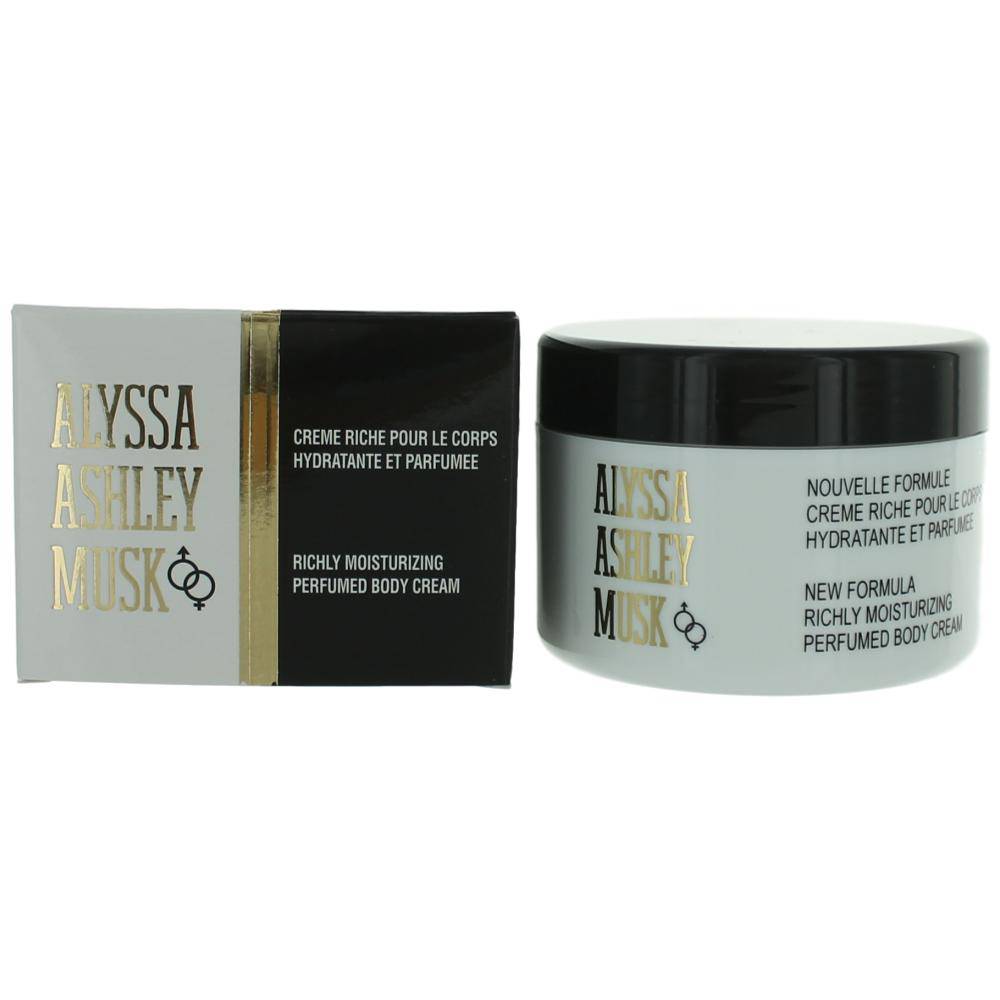 Musk by Alyssa Ashley, 8.5 oz Body Cream for Women - OleBella