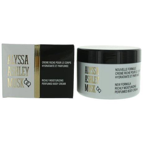 Musk by Alyssa Ashley, 8.5 oz Body Cream for Women - OleBella