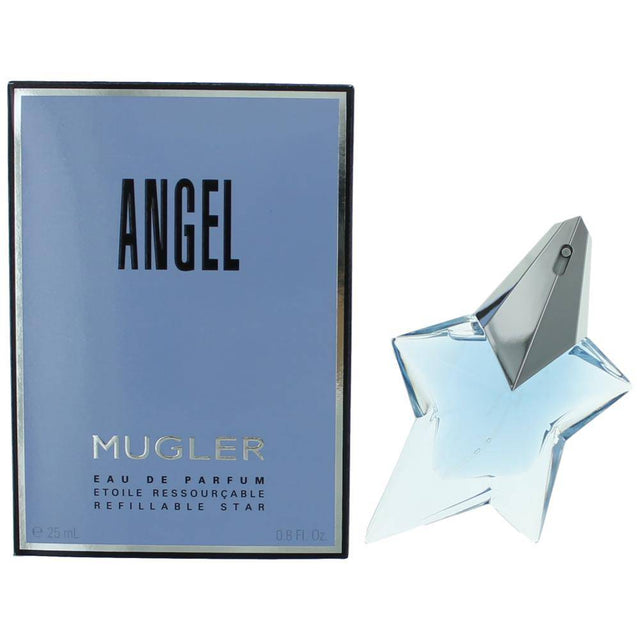 Angel by Thierry Mugler, .8 oz EDP Spray Refillable for Women - OleBella