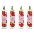 Fresh Raspberries by Bodycology, 4 Pack 8 oz Fragrance Mist for Women - OleBella