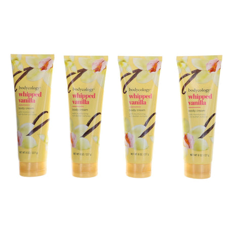 Whipped Vanilla by Bodycology, Pack 4 of 8oz each Moisturizing Body Cream women - OleBella