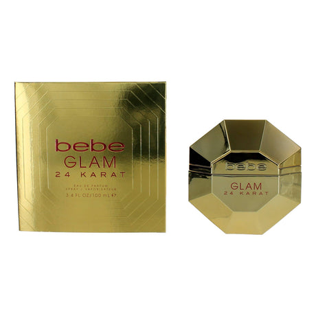 bebe Glam 24 Karat by bebe, 3.4 oz EDP Spray for Women - OleBella