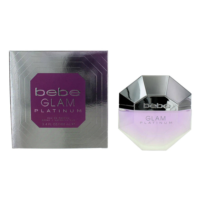 bebe Glam Platinum by bebe, 3.4 oz EDP Spray for Women - OleBella