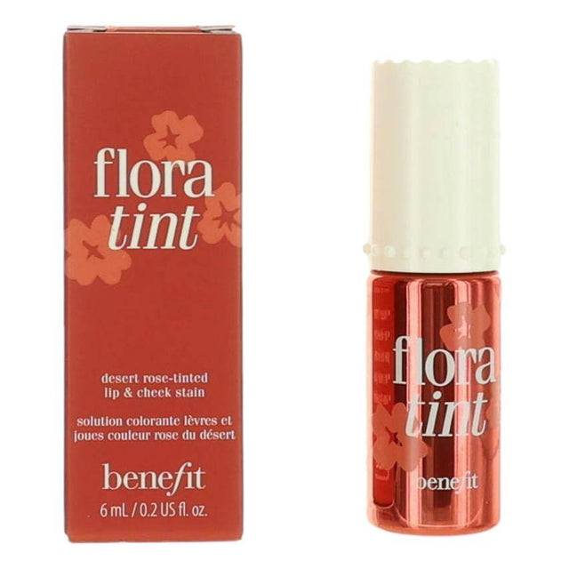 Flora Tint by Benefit, .2 oz Desert Rose-Tinted Lip & Cheek Stain - OleBella