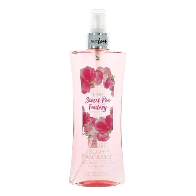 Pink Sweet Pea Fantasy by Body Fantasies, 8oz Fragrance Body Spray women - OleBella