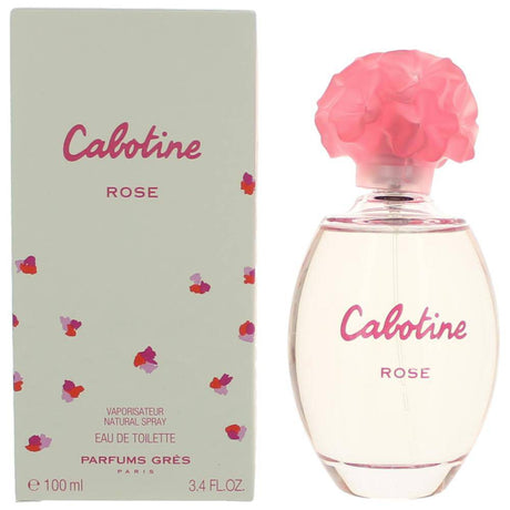 Cabotine Rose by Parfums Gres, 3.4 oz EDT Spray for Women - OleBella