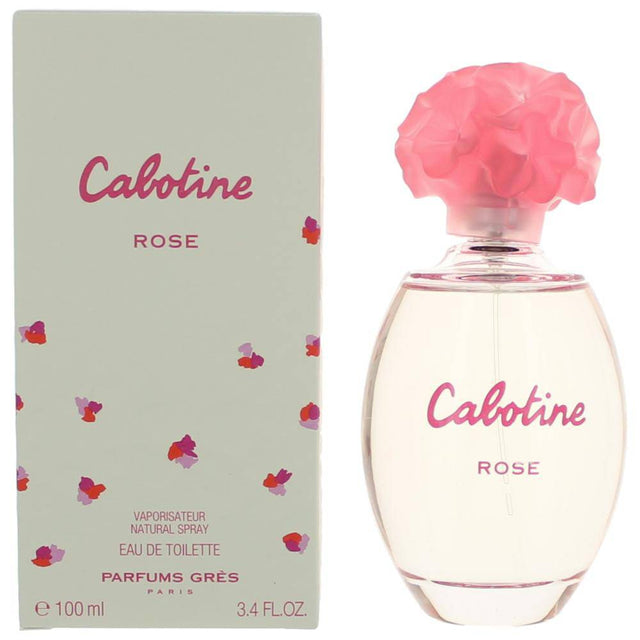 Cabotine Rose by Parfums Gres, 3.4 oz EDT Spray for Women - OleBella