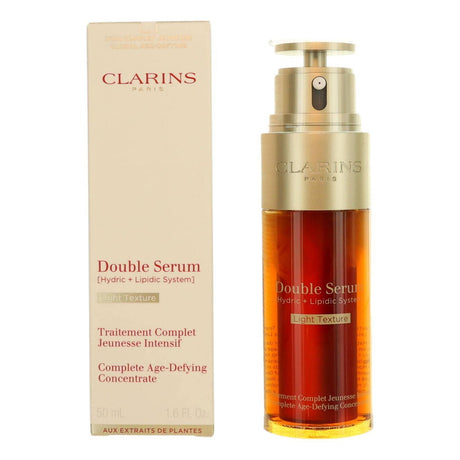 Clarins by Clarins, 1.6 oz Double Serum, Light Texture. - OleBella