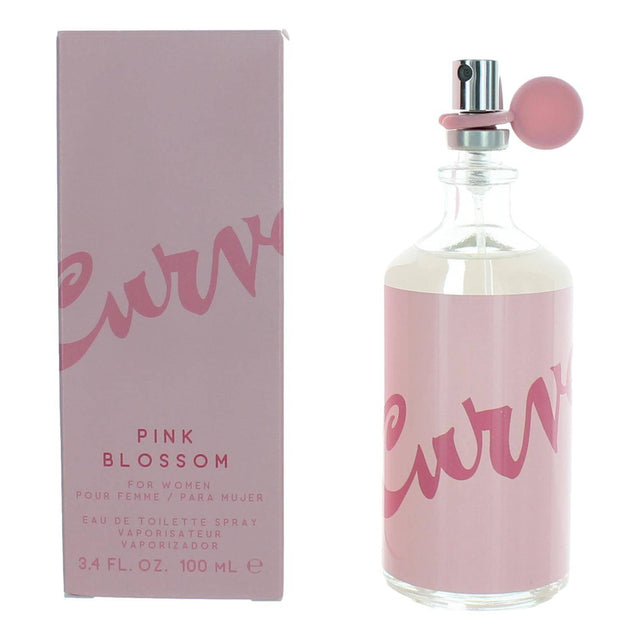 Curve Pink Blossom by Liz Claiborne, 3.4 oz EDT Spray for Women - OleBella