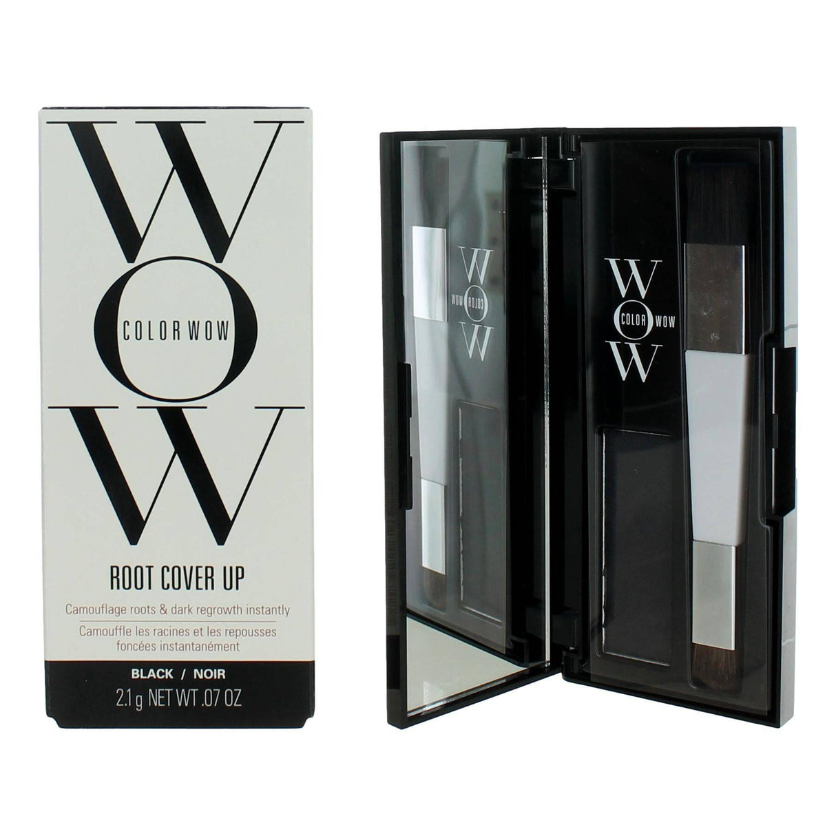 Color Wow Root Cover Up by Color Wow, .07 oz Root Coverup Powder- Black - OleBella