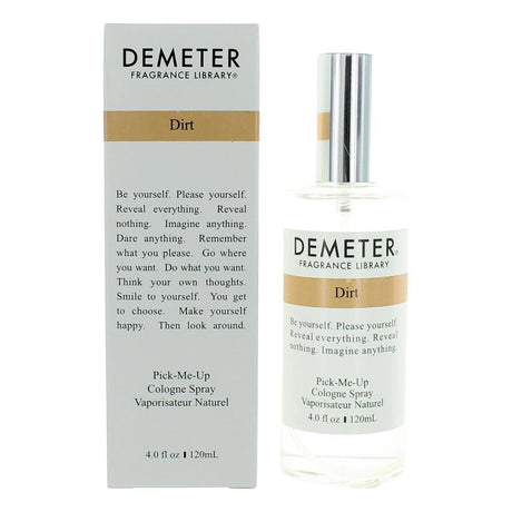 Dirt by Demeter, 4 oz Pick-Me-Up Cologne Spray for Unisex - OleBella