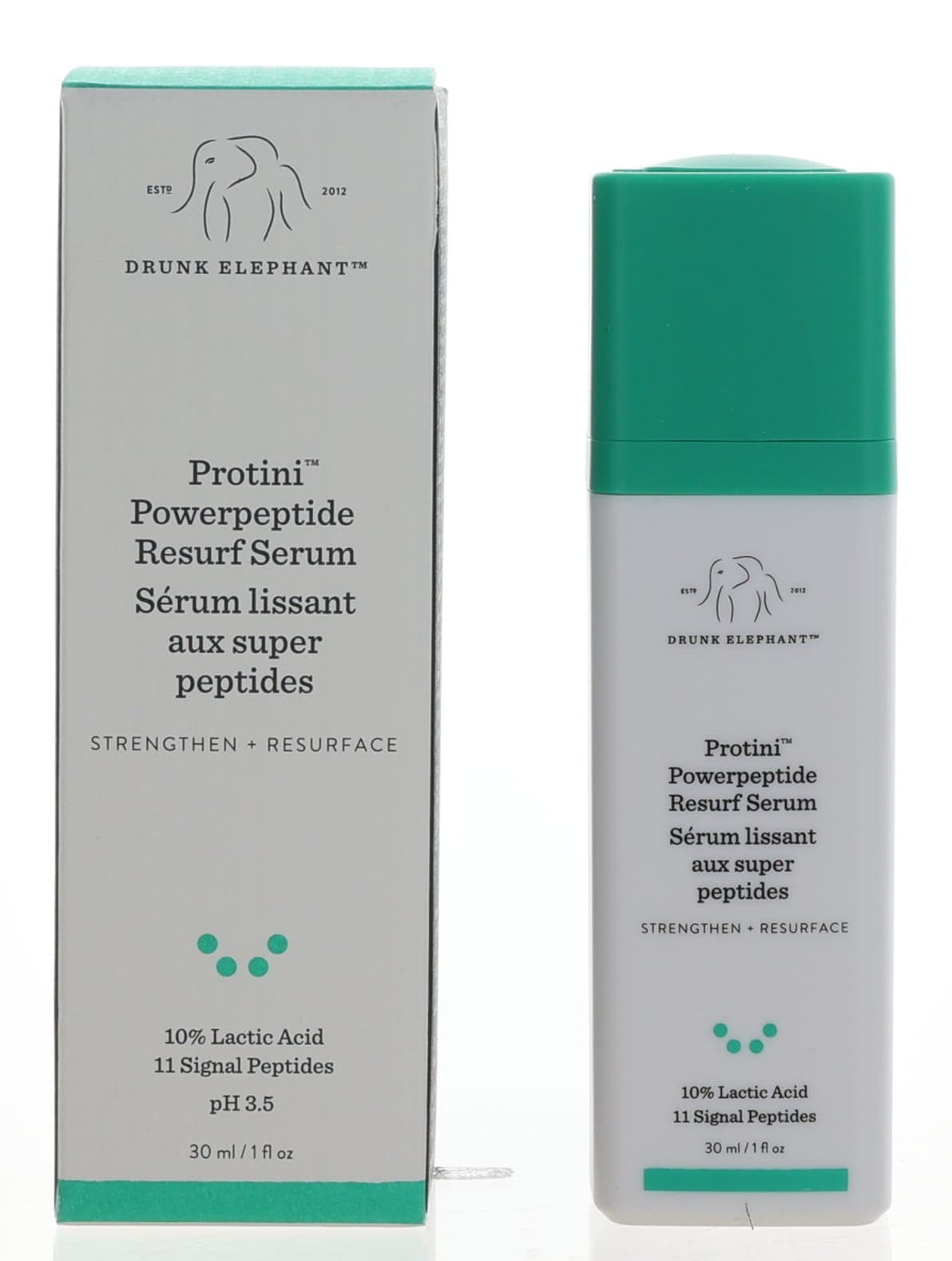 Drunk Elephant Protini Powerpeptide Resurf Serum, 1oz Facial Serum - OleBella