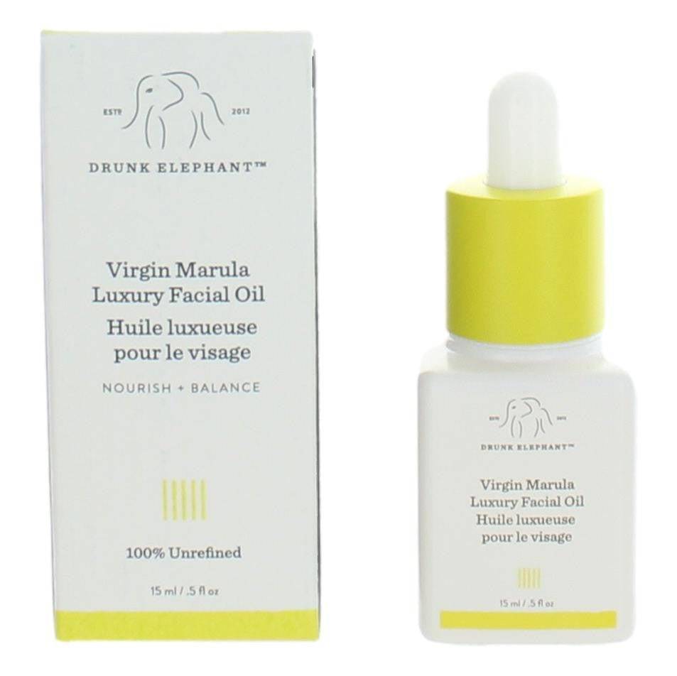 Drunk Elephant Virgin Marula Luxury Facial Oil, .5oz Facial Oil - OleBella