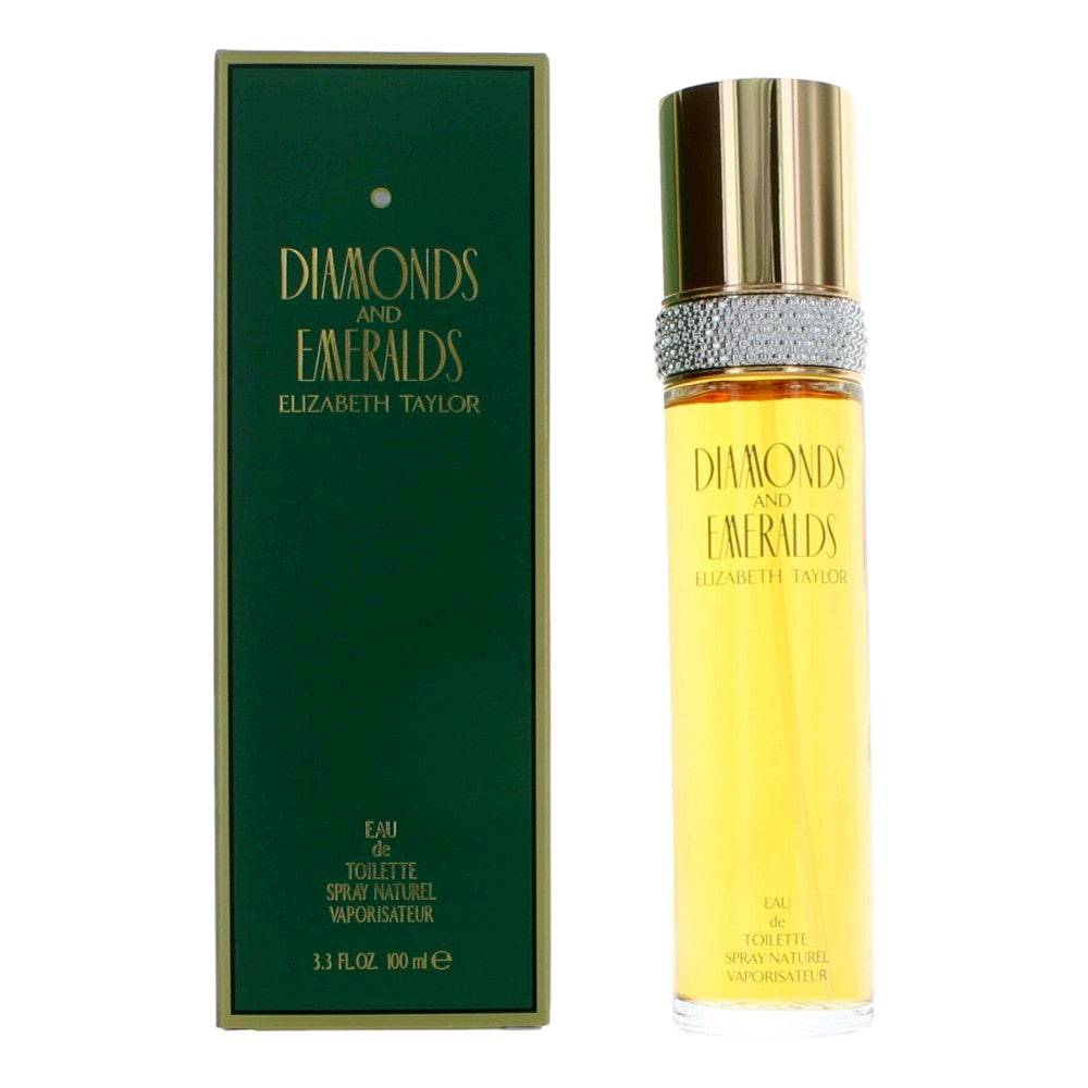 Diamonds & Emeralds by Elizabeth Taylor, 3.3 oz EDT Spray for Women - OleBella