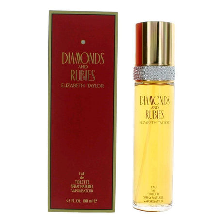Diamonds & Rubies by Elizabeth Taylor, 3.3 oz EDT Spray for Women - OleBella