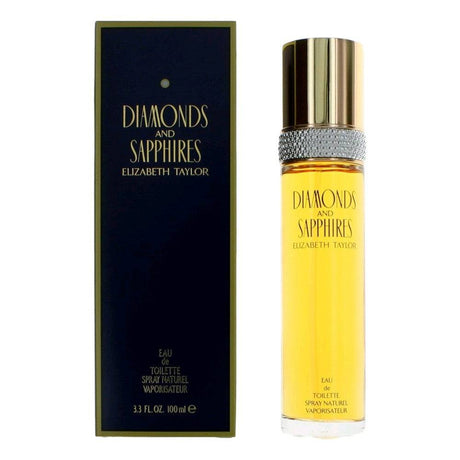 Diamonds & Sapphires by Elizabeth Taylor, 3.3 oz EDT Spray for Women - OleBella