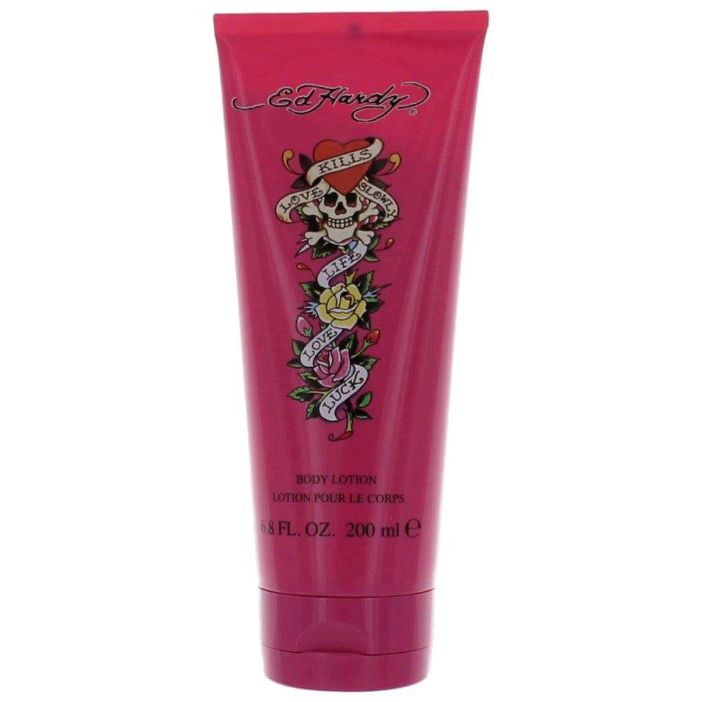 Ed Hardy by Christian Audigier, 6.7 oz Body Lotion for Women - OleBella