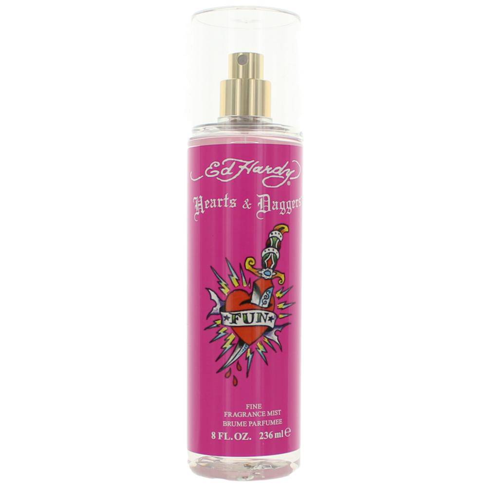 Ed Hardy Hearts & Daggers by Christian Audigier, 8oz Fine Fragrance Mist women - OleBella