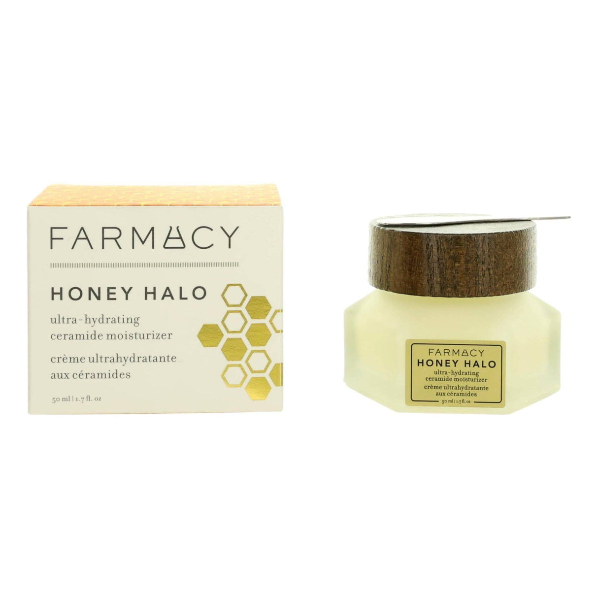 Farmacy Honey Halo by Farmacy, 1.7oz Ultra Hydrating Ceramide Moisturizer - OleBella