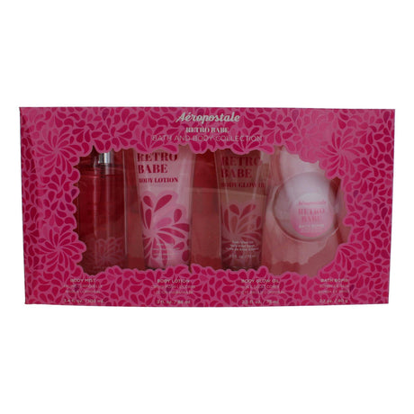 Aeropostale Retro Babe by Aeropostale, 4 Piece Bath and Body Collection - OleBella