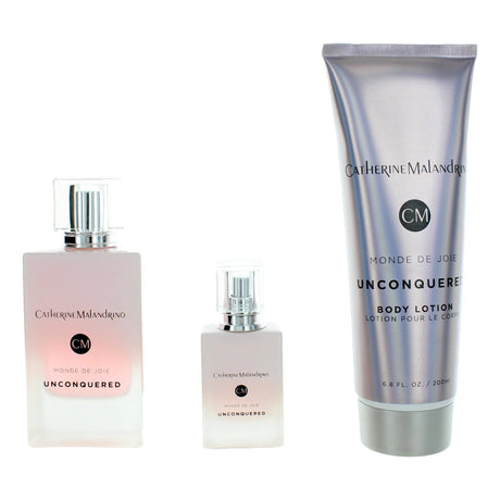 Unconquered Monde De Joie by Catherine Malandrino, 3 Piece Gift Set women - OleBella