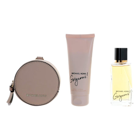 Michael Kors Gorgeous by Michael Kors, 3 Piece Gift Set for Women - OleBella