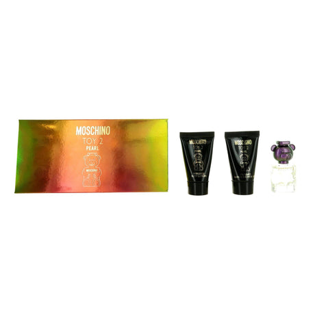 Moschino Toy 2 Pearl by Moschino, 3 Piece Mini Set for Unisex - OleBella
