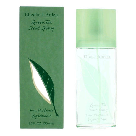 Green Tea by Elizabeth Arden, 3.3 oz Eau Parfumee Spray for Women - OleBella