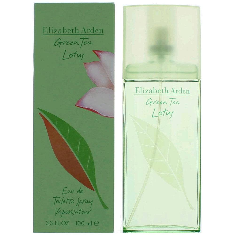 Green Tea Lotus by Elizabeth Arden, 3.3 oz EDT Spray for Women - OleBella
