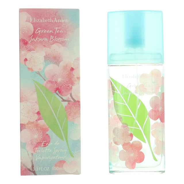 Green Tea Sakura Blossom by Elizabeth Arden, 3.3 oz EDT Spray women - OleBella