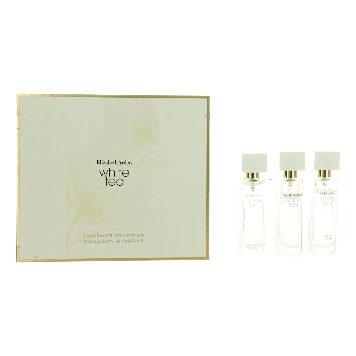White Tea by Elizabeth Arden, 3 Piece Variety Set for Women - OleBella