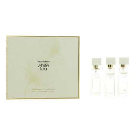 White Tea by Elizabeth Arden, 3 Piece Variety Set for Women - OleBella