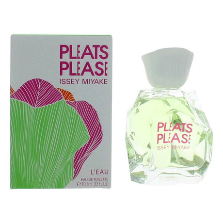 Pleats Please L'eau by Issey Miyake, 3.4 oz EDT Spray for Women - OleBella