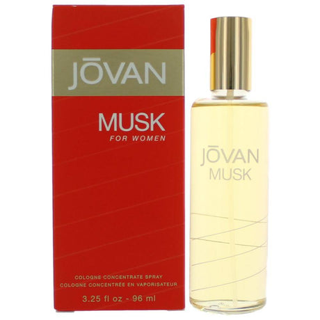 Jovan Musk by Coty, 3.25 oz Cologne Concentrate Spray for Women - OleBella