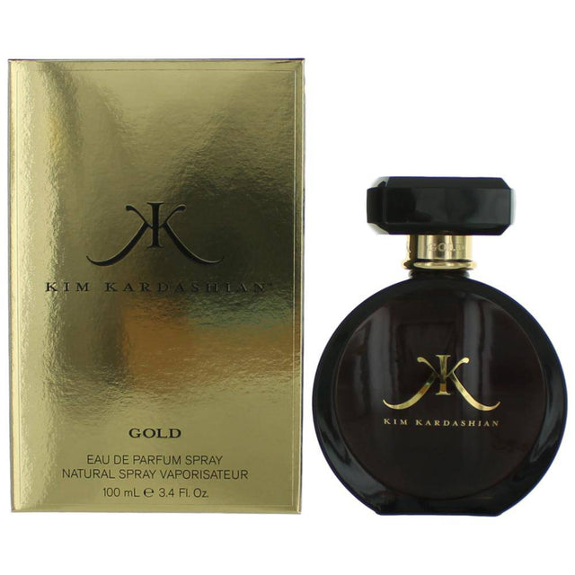 Kim Kardashian Gold by Kim Kardashian, 3.4 oz EDP Spray for Women - OleBella